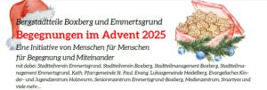 Begegnungen im Advent 2025