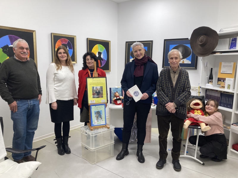 Im Raum der Goethe-Gesellschaft: