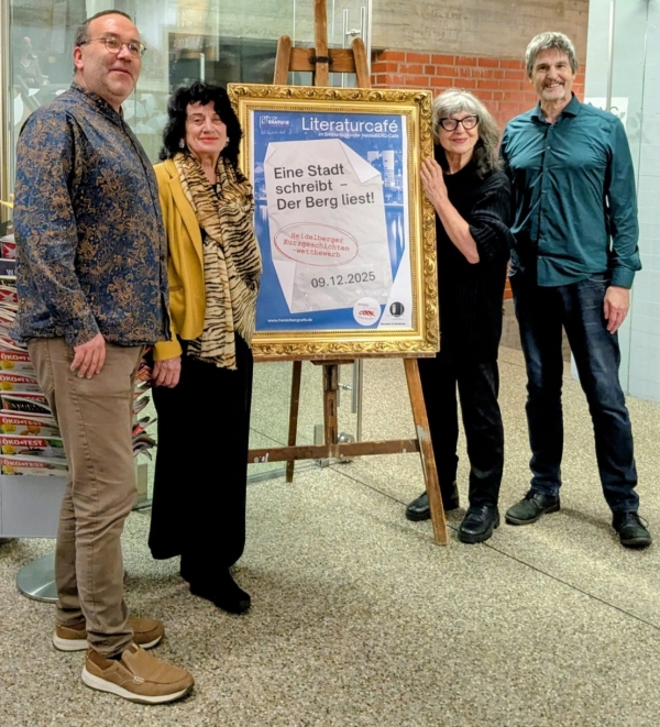Mika Barton, Letizia Mancino, Molli Hiesinger, Rainer Rupp (von links nach rechts. Foto: Mika Barton)