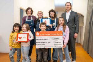 Spende der Sparkasse Heidelberg