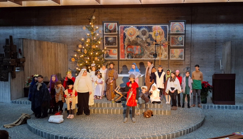 Ökumenisches Krippenspiel an Heiligabend in St. Paul