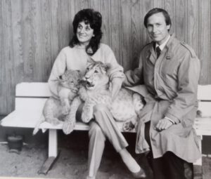 Wilde Wesen in Tier- und Menschenform: Letizia und Christoph Cremer in jüngeren Jahren Foto: zg