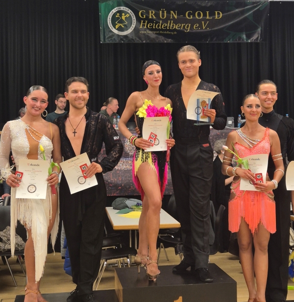 Tanzsport Siegerehrung