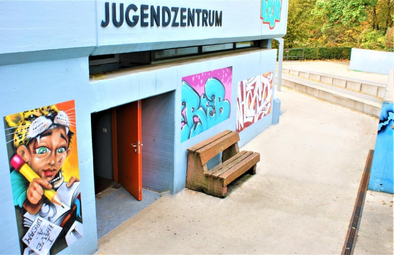 Jugendzentrum Eingangsbereich