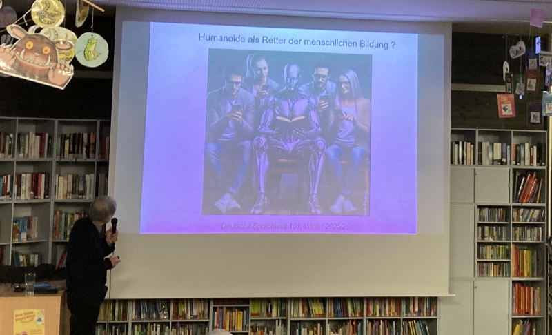 Humanoide als Retter der menschlichen Bildung?