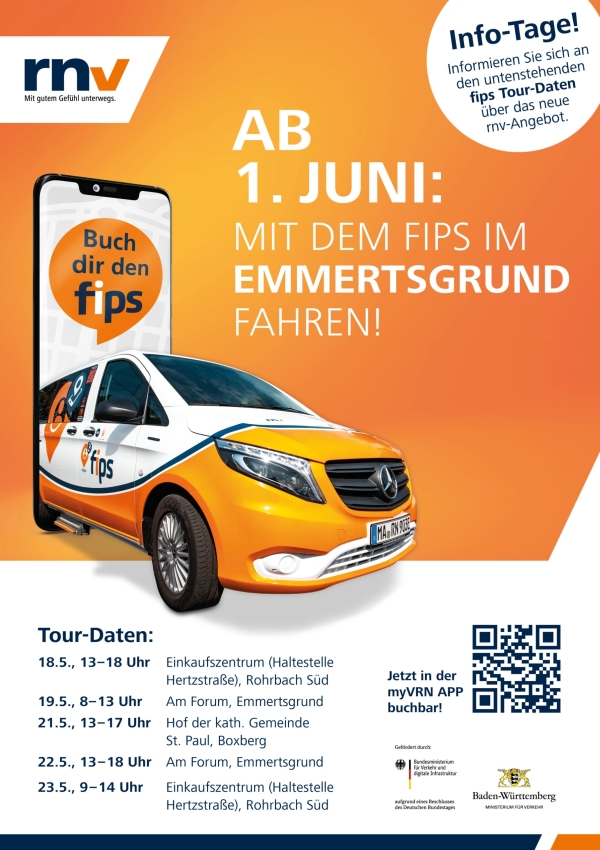 fips-Bus - Infoveranstaltungen Emmertsgrund