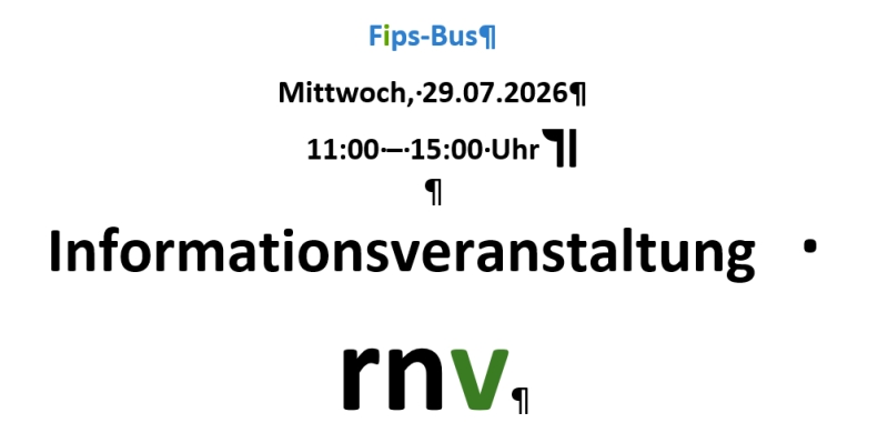 FIPS Informationsveranstaltung im Seniorenzentrum