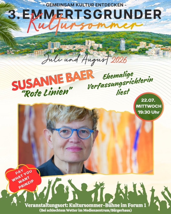 Susanne Baer: Vortrag "Rote Linien"