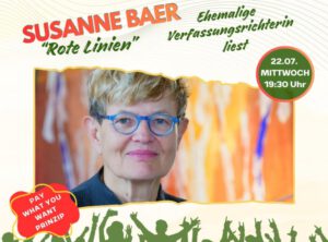 Susanne Baer: Vortrag "Rote Linien"