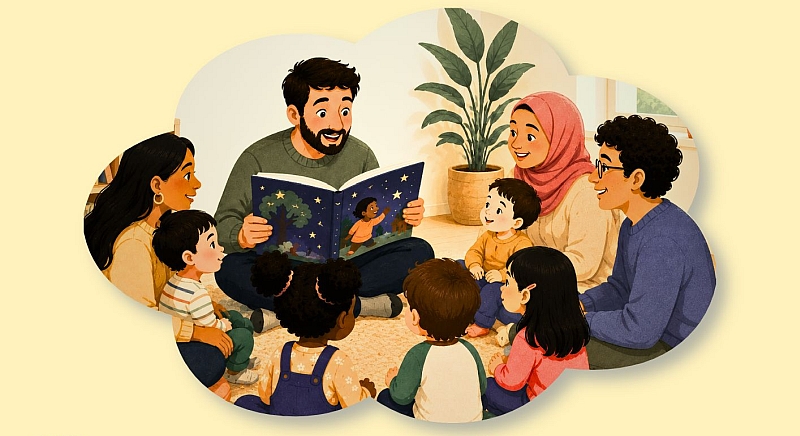 Vorlesezeit und Workshop zum Thema „Familie”